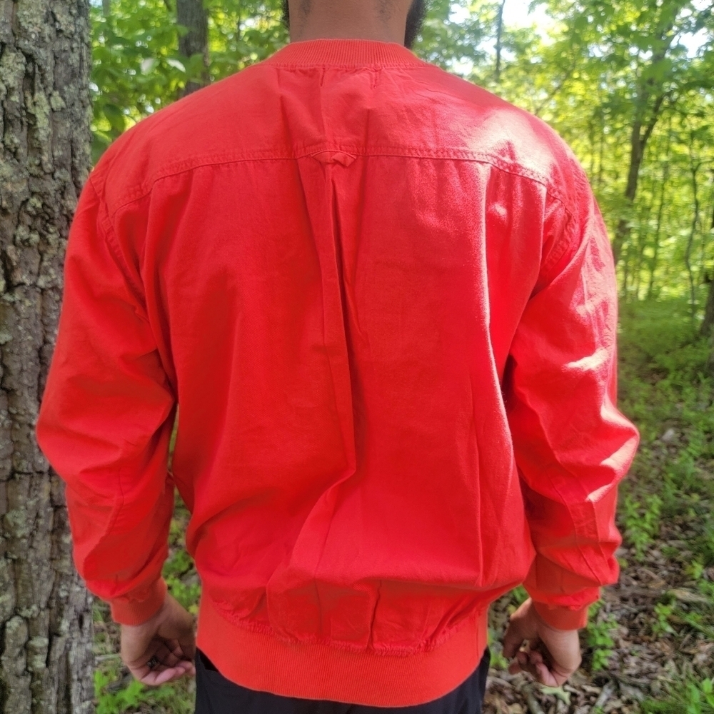 VTG 80s Bugle Boy Coral Long Sleeve Shirt‎ - Picture 4 of 5